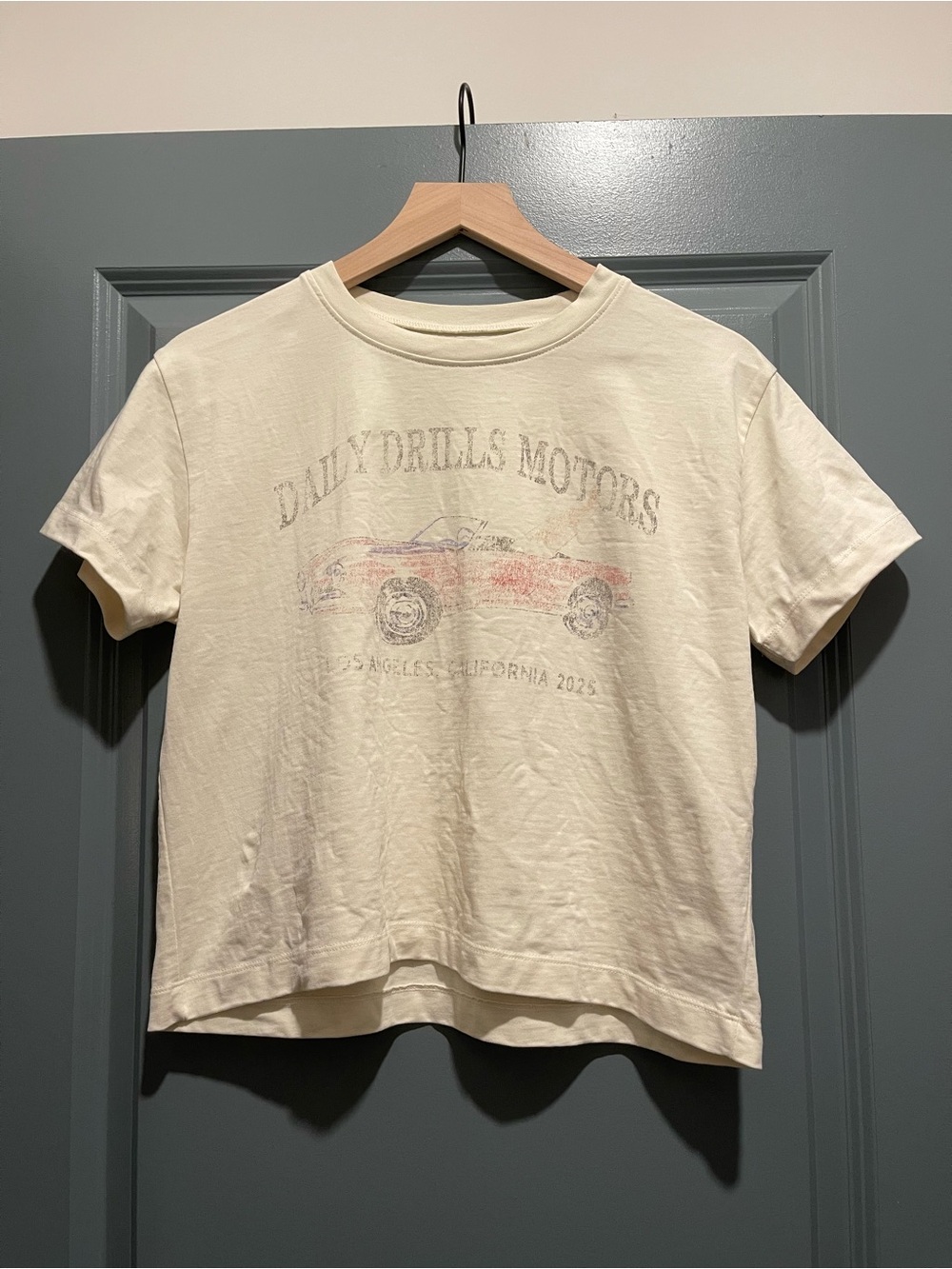 Daily Drills Red Hot Boxy Tee - Picture 2 of 3